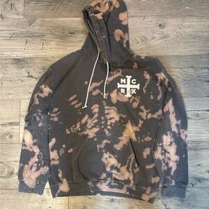 Black Bleach-Effect My Chemical Romance Hoodie